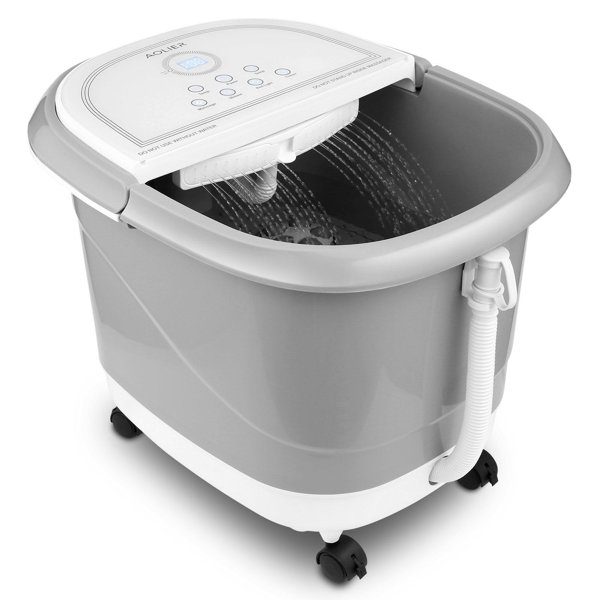 DreamDwell Home Foot Spa Bath Massager w/ Heat & Adjustable Jets